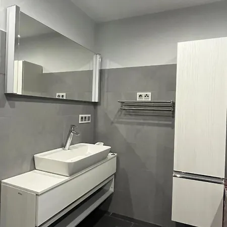 Prázdninový dům Kunsthaus Am Hafen - Umzaeunter Garten, Sauna Im Haus *