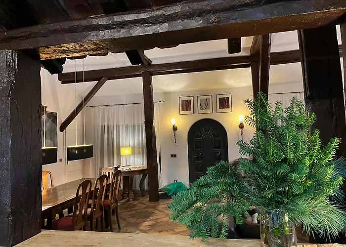 Kunsthaus Am Hafen - Umzaeunter Garten, Sauna Im Haus *